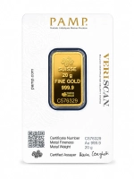 PAMP Suisse 20 g инвестиционно златно кюлче (2 of 2)