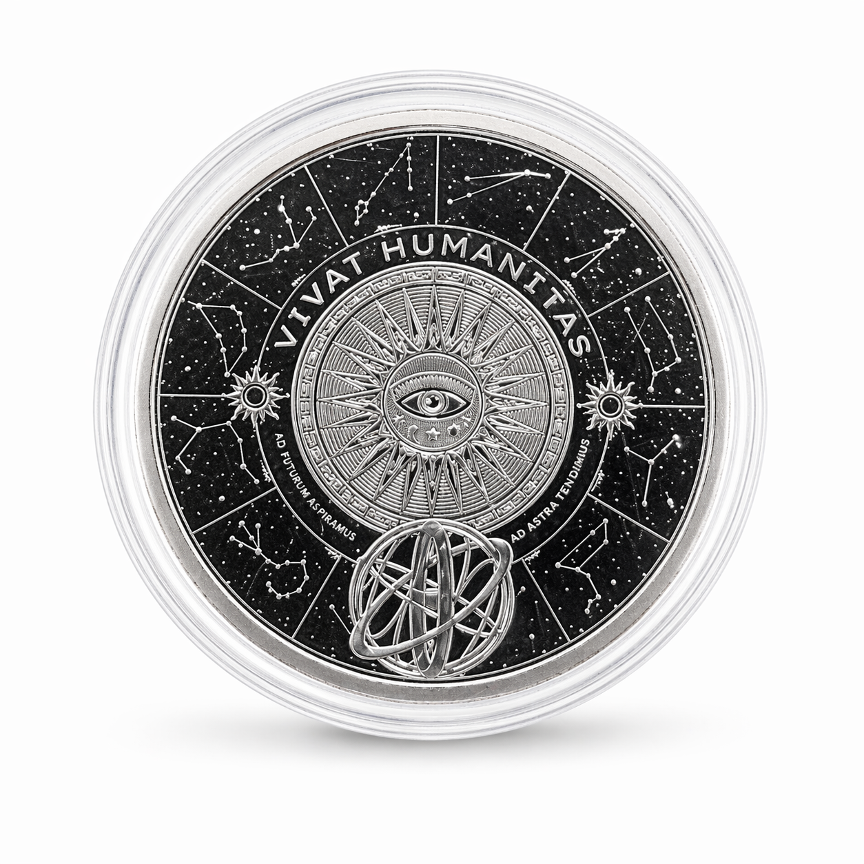 сребърна монета Tokelau 2024 “Vivat Humanitas”, 1 oz
