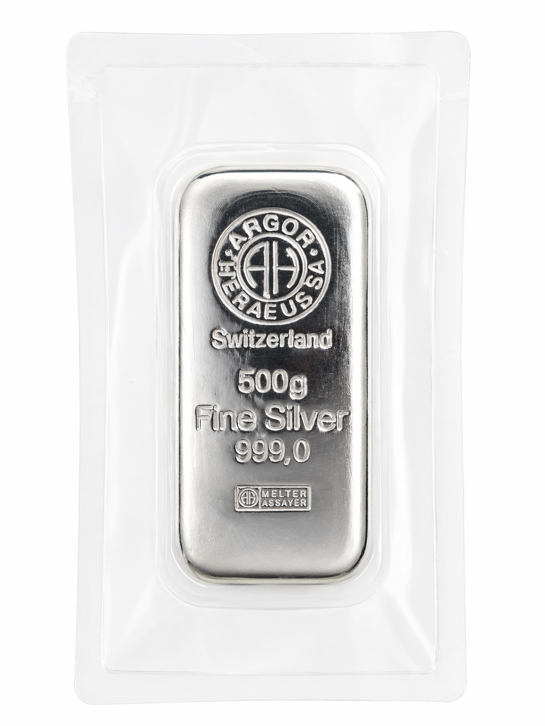 Сребърен кюлче Argor-Heraeus 500 г