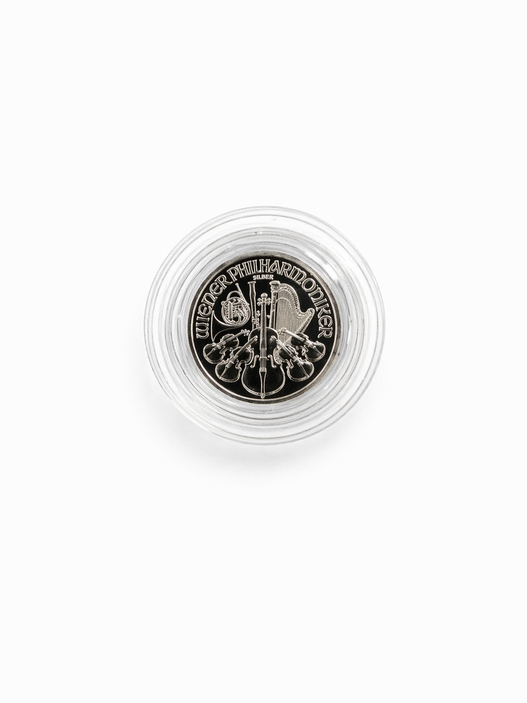 Платинена монета Vienna Philharmonic 1/25 oz
